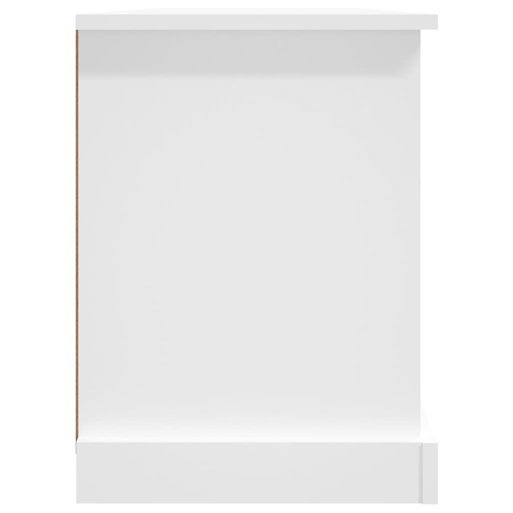 vidaXL Comodă TV, alb, 99,5x35,5x48 cm, lemn prelucrat vidaXL Comodă TV, alb, 99,5x35,5x48 cm, lemn prelucrat