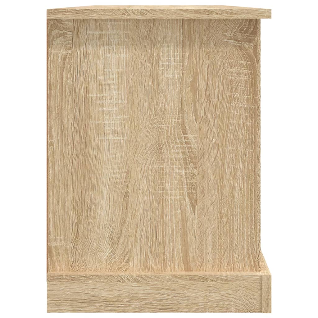 vidaXL Comodă TV, stejar sonoma, 99,5x35,5x48 cm, lemn prelucrat