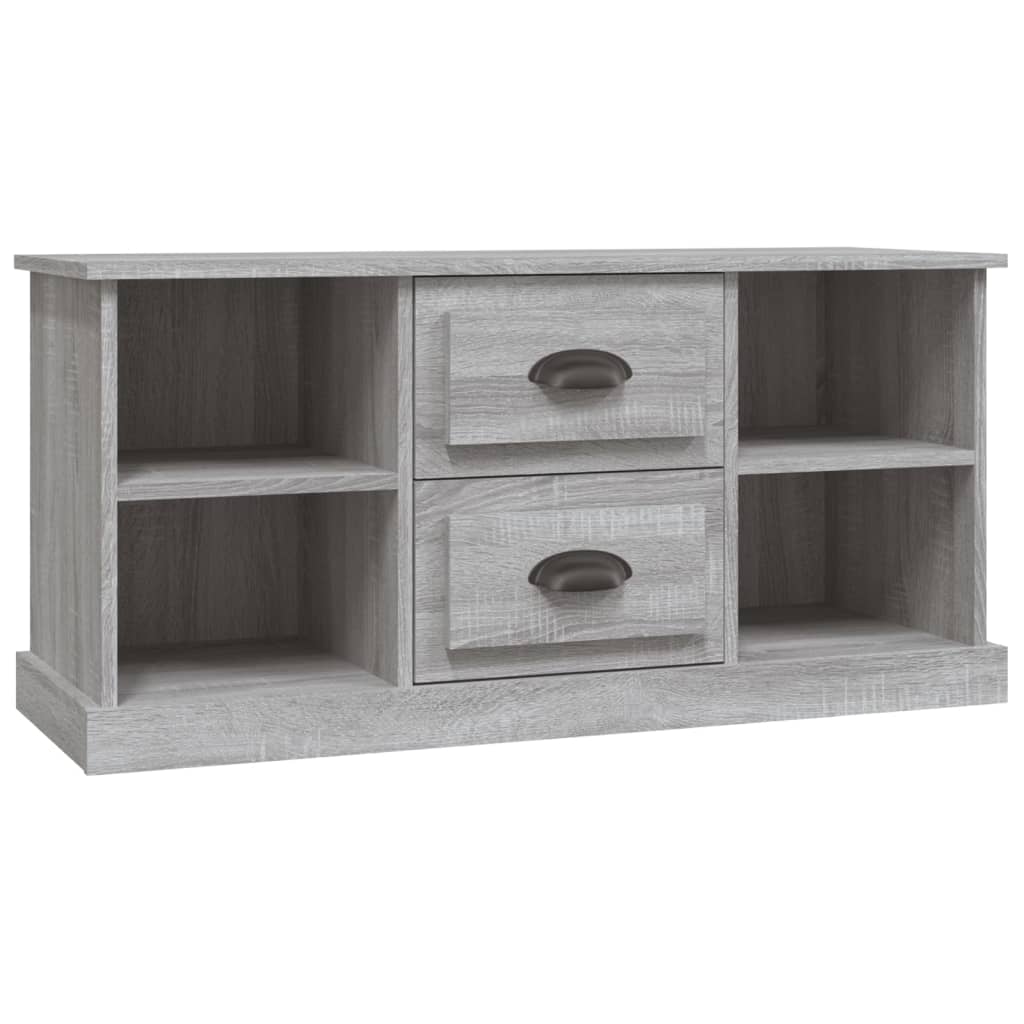 vidaXL Comodă TV, gri sonoma, 99,5x35,5x48 cm, lemn prelucrat vidaXL Comodă TV, gri sonoma, 99,5x35,5x48 cm, lemn prelucrat