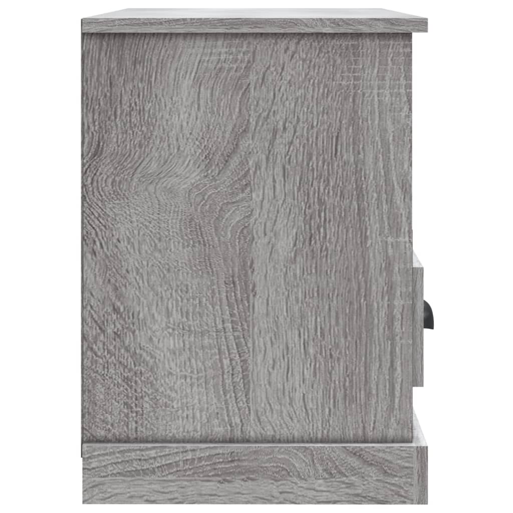 vidaXL Comodă TV, gri sonoma, 80x35x50 cm, lemn prelucrat vidaXL Comodă TV, gri sonoma, 80x35x50 cm, lemn prelucrat