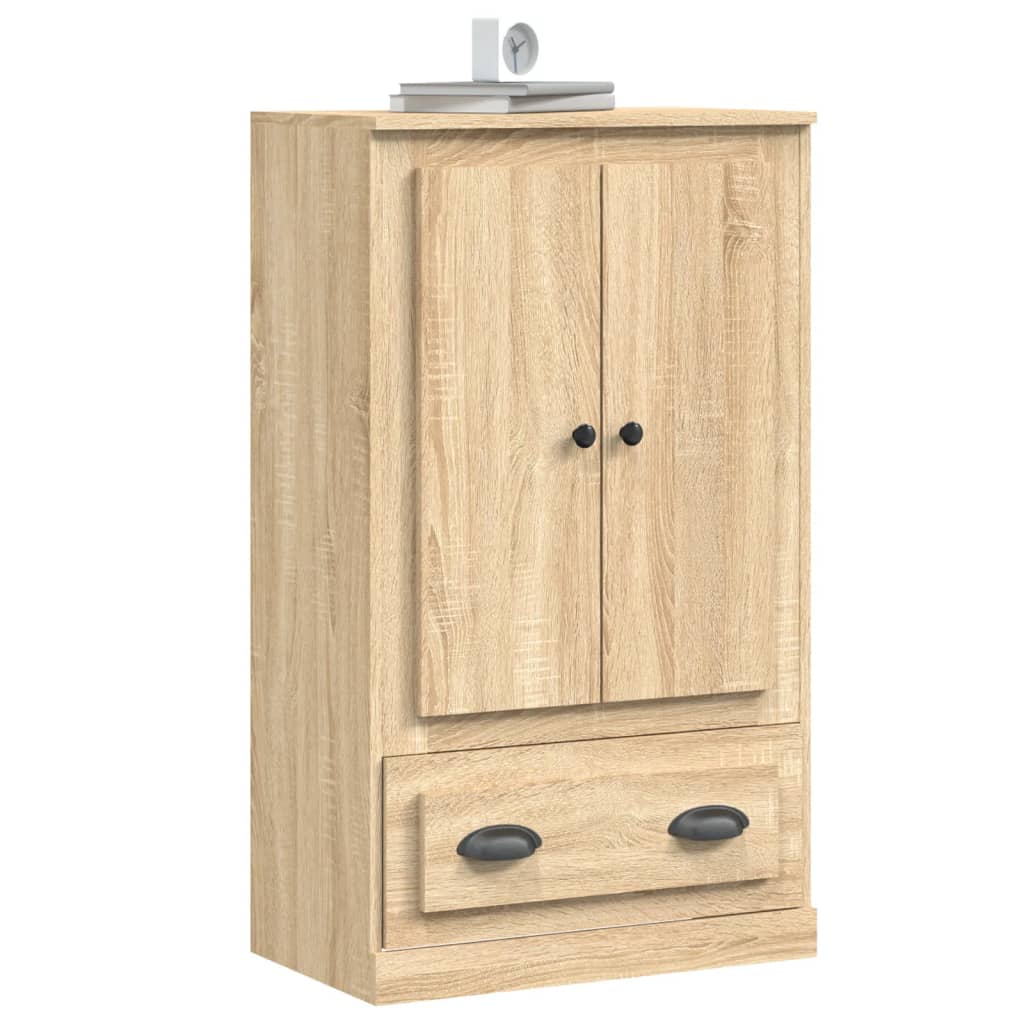 vidaXL Dulap înalt, stejar sonoma, 60x35,5x103,5 cm, lemn prelucrat vidaXL Dulap înalt, stejar sonoma, 60x35,5x103,5 cm, lemn prelucrat