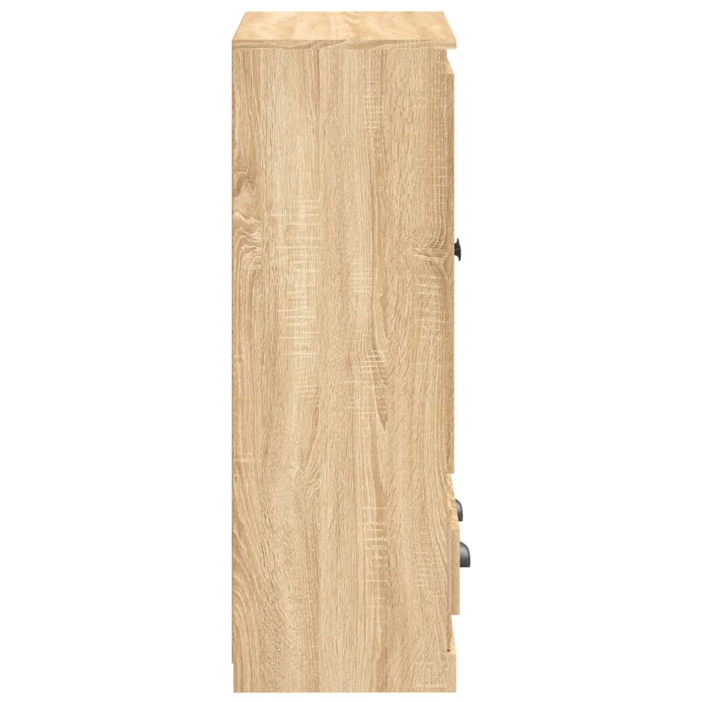 vidaXL Dulap înalt, stejar sonoma, 60x35,5x103,5 cm, lemn prelucrat vidaXL Dulap înalt, stejar sonoma, 60x35,5x103,5 cm, lemn prelucrat