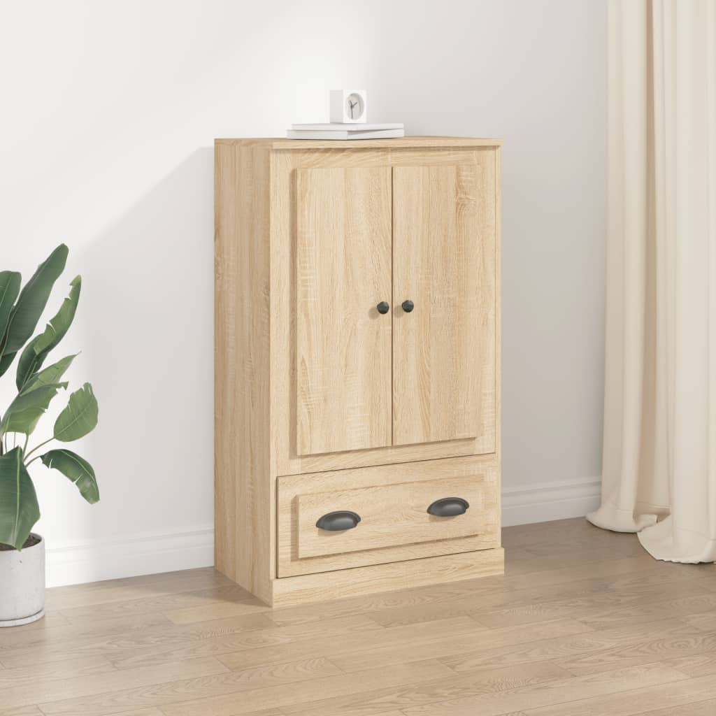 vidaXL Dulap înalt, stejar sonoma, 60x35,5x103,5 cm, lemn prelucrat vidaXL Dulap înalt, stejar sonoma, 60x35,5x103,5 cm, lemn prelucrat