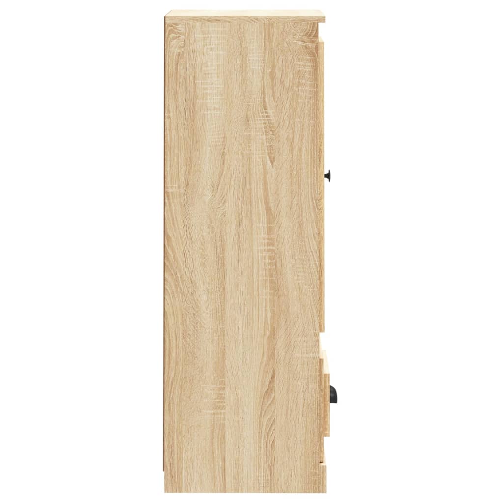 vidaXL Dulap înalt, stejar sonoma, 36x35,5x103,5 cm, lemn compozit