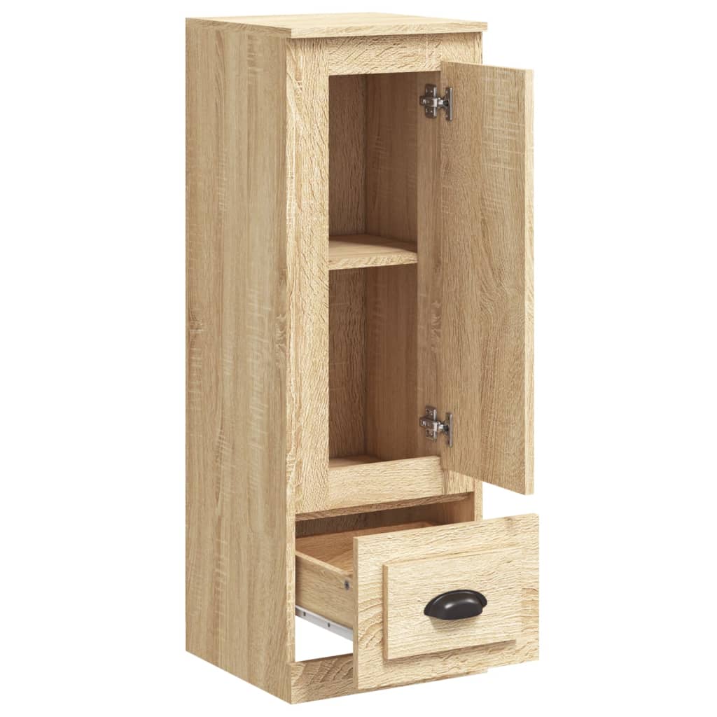 vidaXL Dulap înalt, stejar sonoma, 36x35,5x103,5 cm, lemn compozit