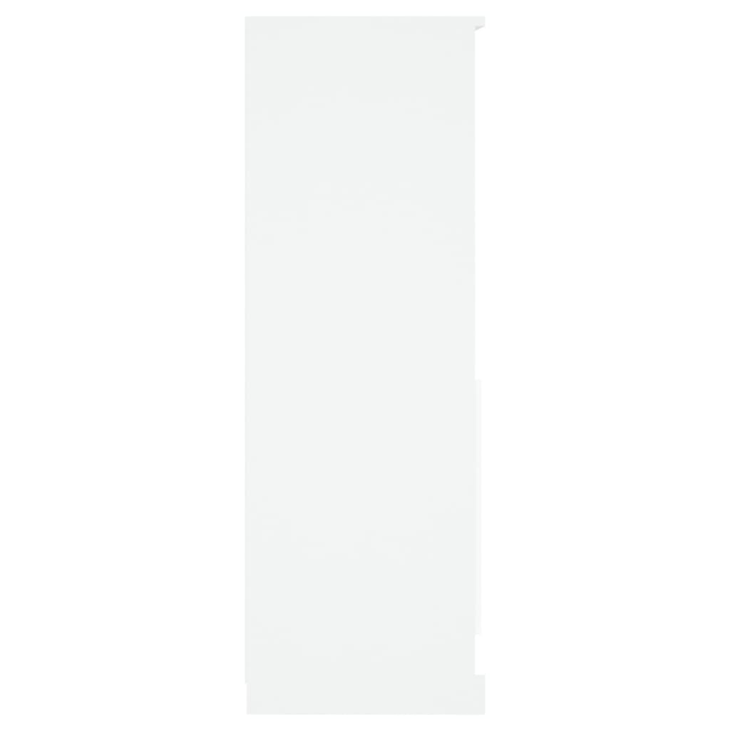vidaXL Dulap înalt, alb, 60x35,5x103,5 cm, lemn prelucrat
