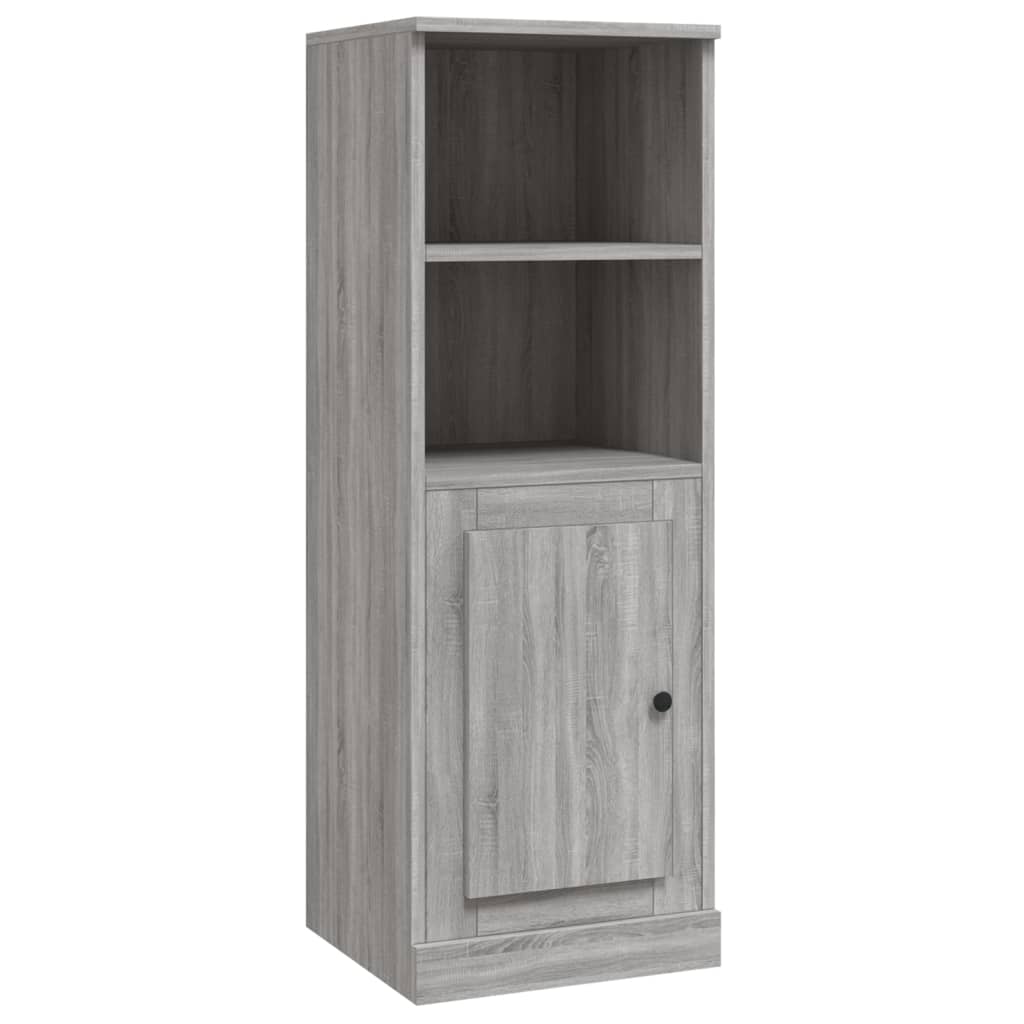 vidaXL Dulap înalt, gri sonoma, 36x35,5x103,5 cm, lemn compozit