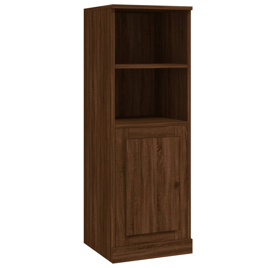 vidaXL Dulap înalt, stejar maro, 36x35,5x103,5 cm, lemn compozit