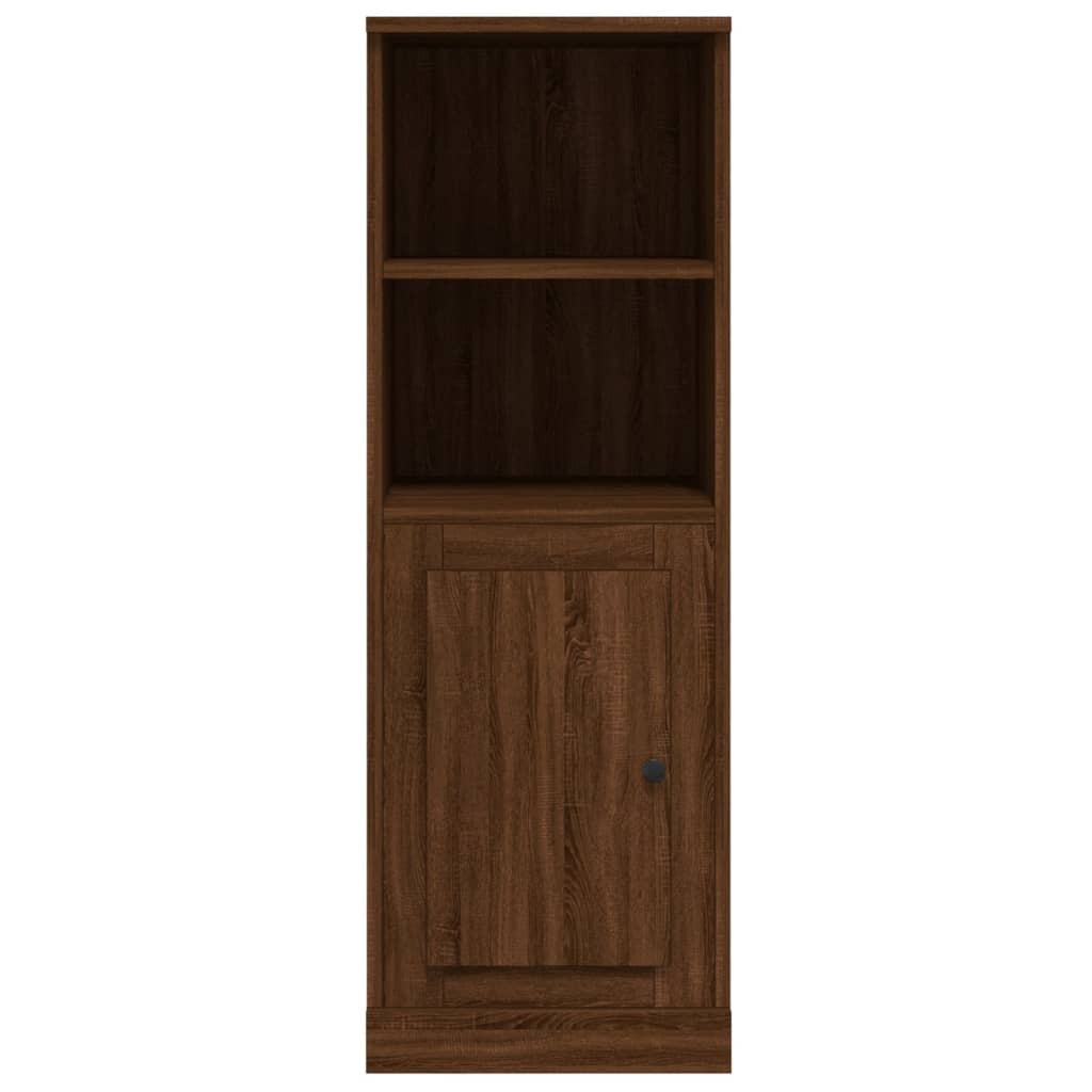 vidaXL Dulap înalt, stejar maro, 36x35,5x103,5 cm, lemn compozit