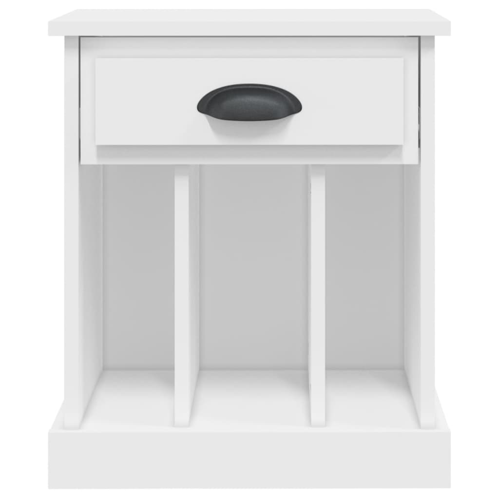 vidaXL Noptiere, alb, 43x36x50 cm vidaXL Noptiere, alb, 43x36x50 cm