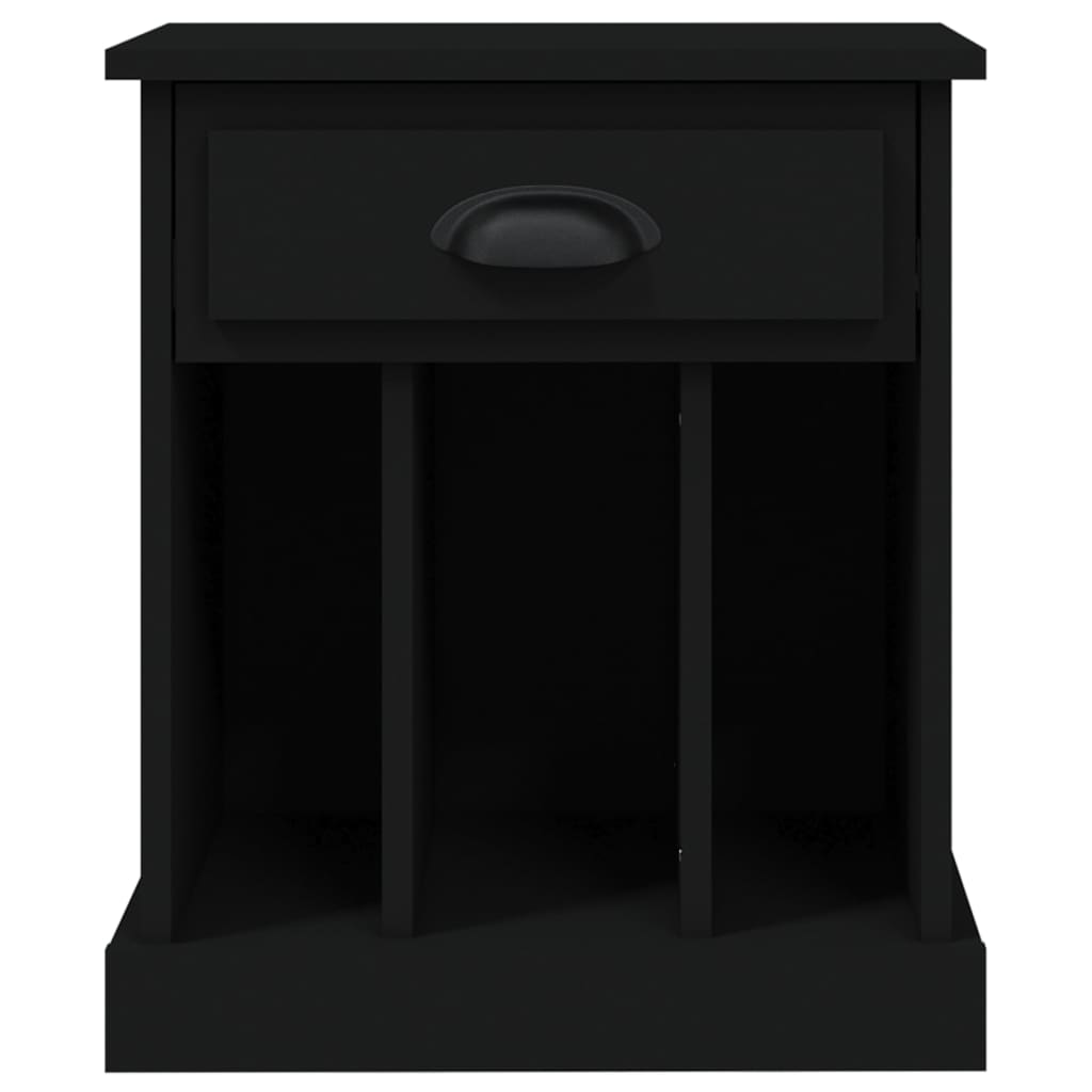 vidaXL Noptiere, negru, 43x36x50 cm vidaXL Noptiere, negru, 43x36x50 cm