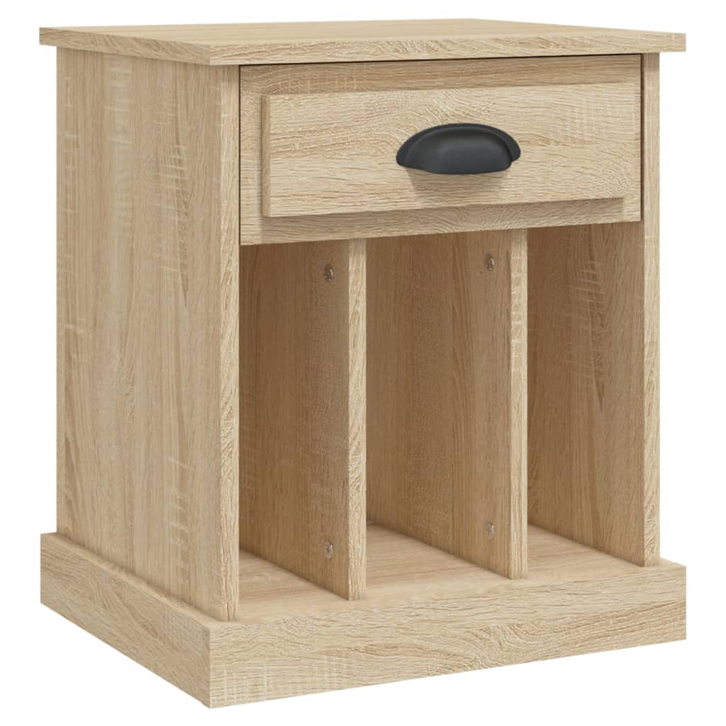 vidaXL Noptiere, stejar sonoma, 43x36x50 cm vidaXL Noptiere, stejar sonoma, 43x36x50 cm