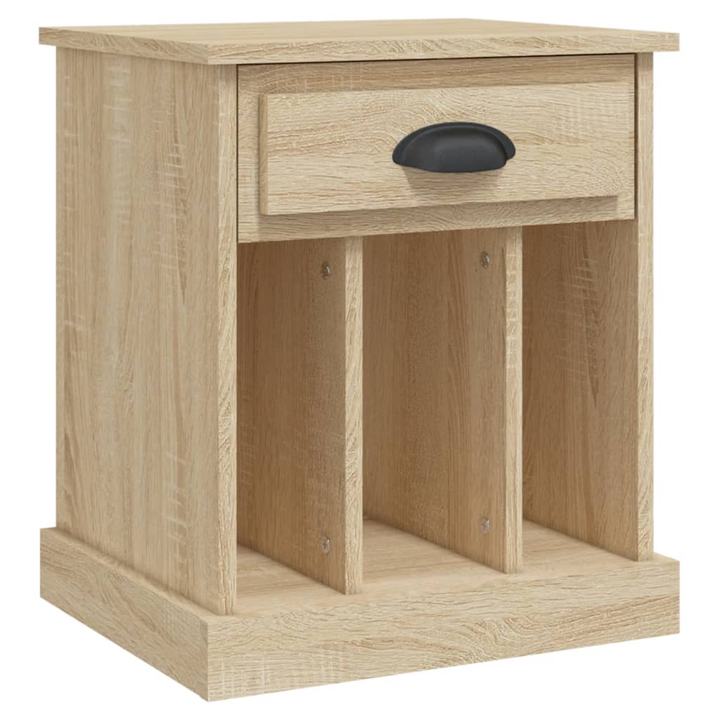 vidaXL Noptiere, 2 buc., stejar sonoma, 43x36x50 cm