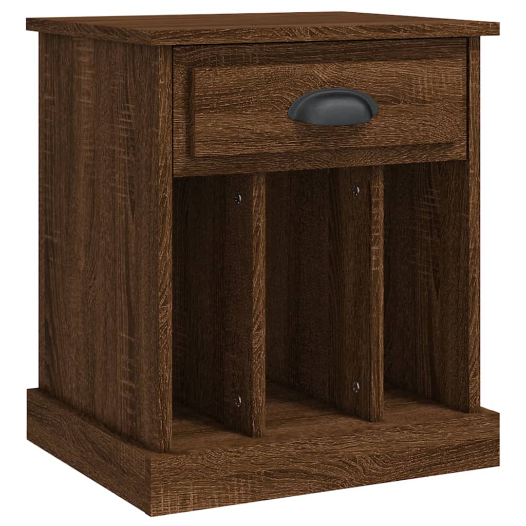 vidaXL Noptiere, 2 buc., stejar maro, 43x36x50 cm vidaXL Noptiere, 2 buc., stejar maro, 43x36x50 cm