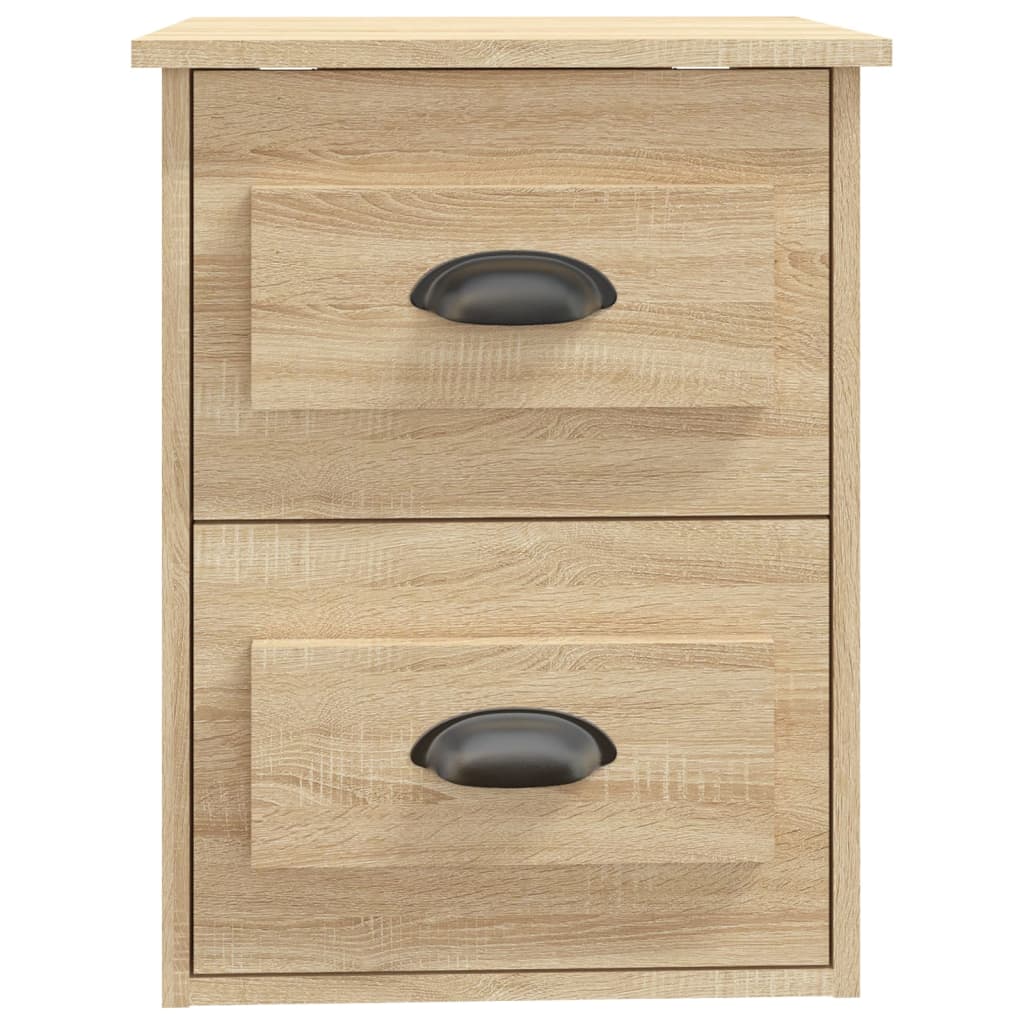 vidaXL Noptieră de perete, stejar sonoma, 41,5x36x53cm vidaXL Noptieră de perete, stejar sonoma, 41,5x36x53cm