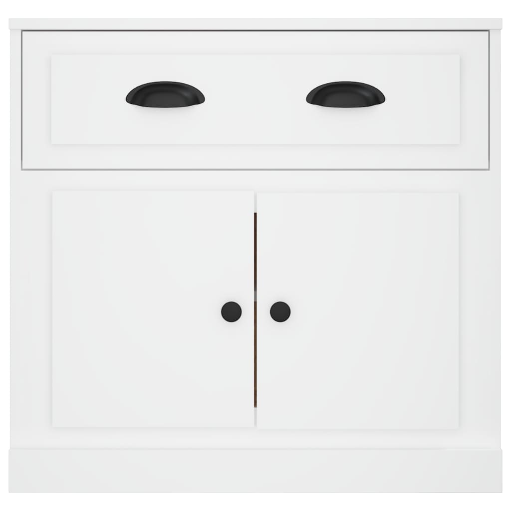 vidaXL Servantă, alb, 70x35,5x67,5 cm, lemn prelucrat