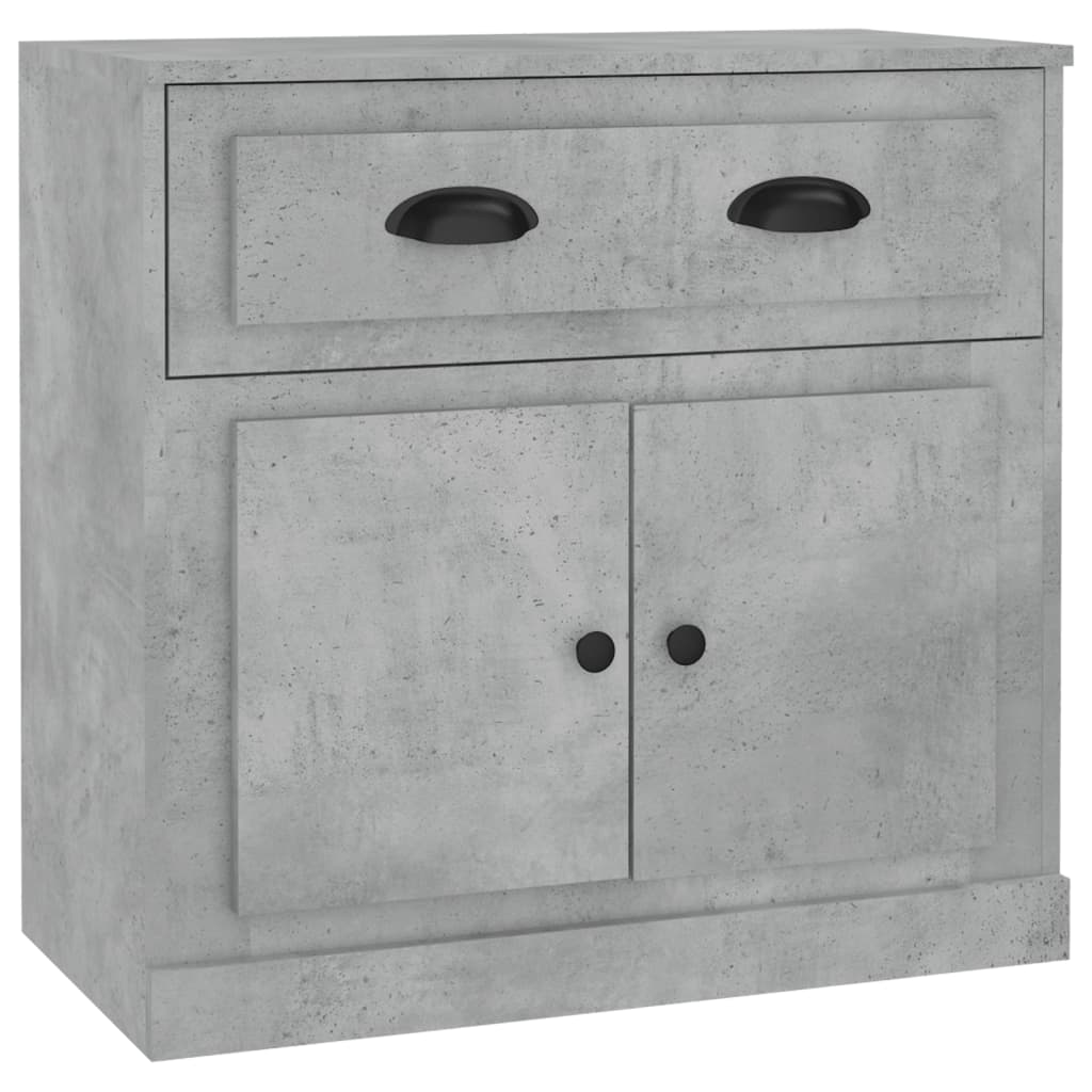 vidaXL Servantă, gri beton, 70x35,5x67,5 cm, lemn prelucrat vidaXL Servantă, gri beton, 70x35,5x67,5 cm, lemn prelucrat