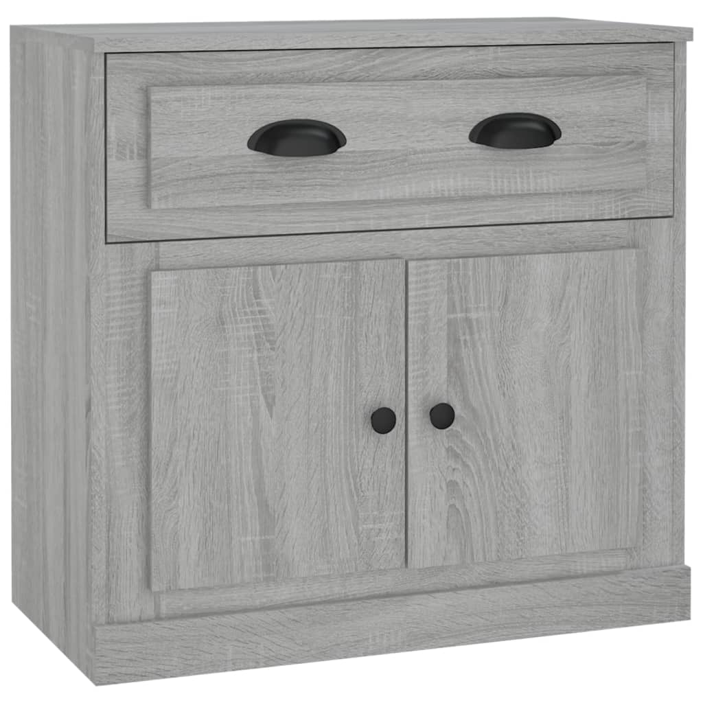 vidaXL Servantă, gri sonoma, 70x35,5x67,5 cm, lemn prelucrat