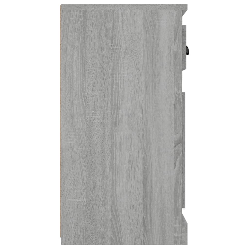 vidaXL Servantă, gri sonoma, 70x35,5x67,5 cm, lemn prelucrat