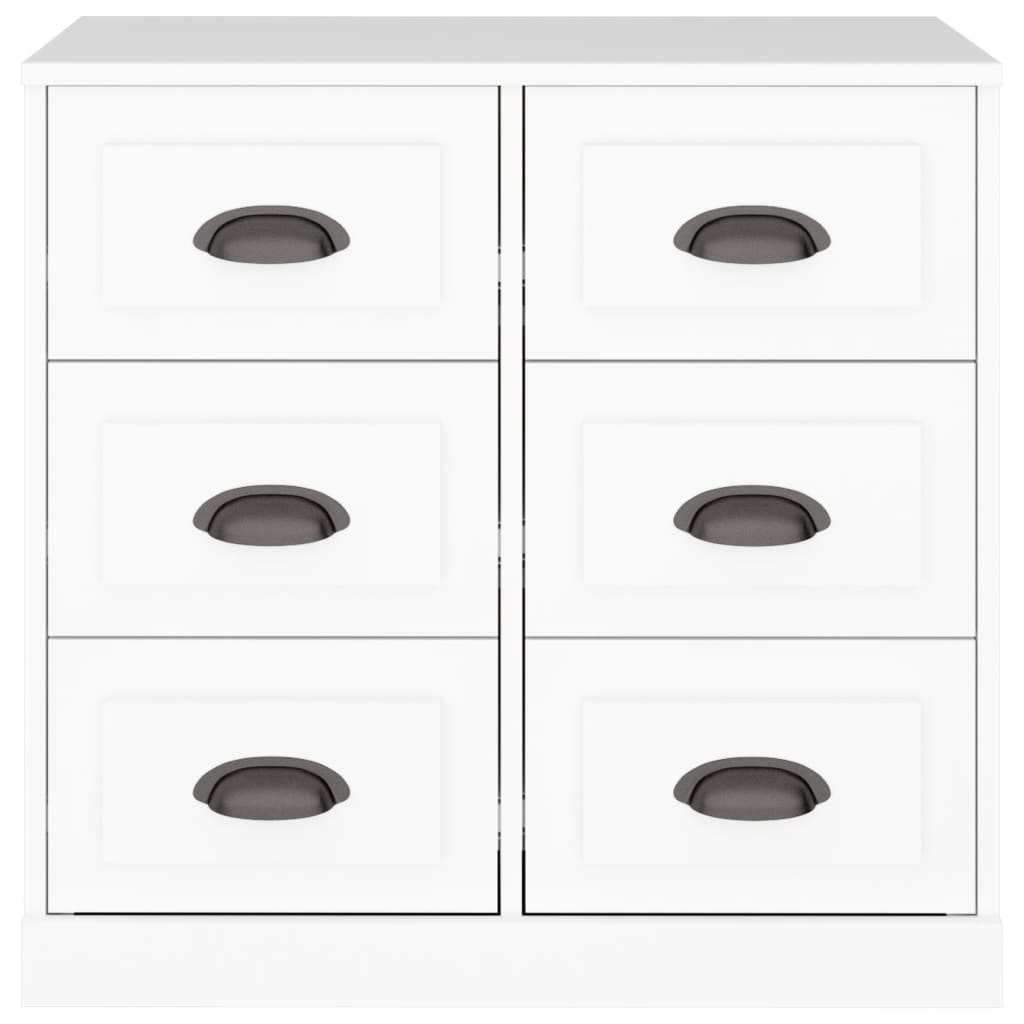 vidaXL Servantă, alb, 70x35,5x67,5 cm, lemn prelucrat vidaXL Servantă, alb, 70x35,5x67,5 cm, lemn prelucrat