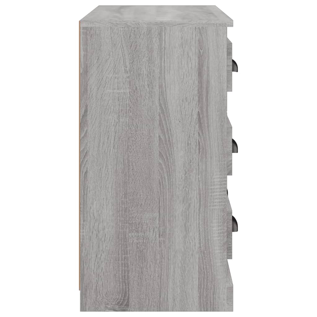 vidaXL Servantă, gri sonoma, 70x35,5x67,5 cm, lemn prelucrat vidaXL Servantă, gri sonoma, 70x35,5x67,5 cm, lemn prelucrat