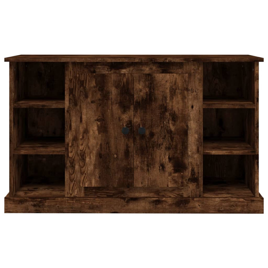 vidaXL Servantă, stejar fumuriu, 100x35,5x60 cm, lemn prelucrat
