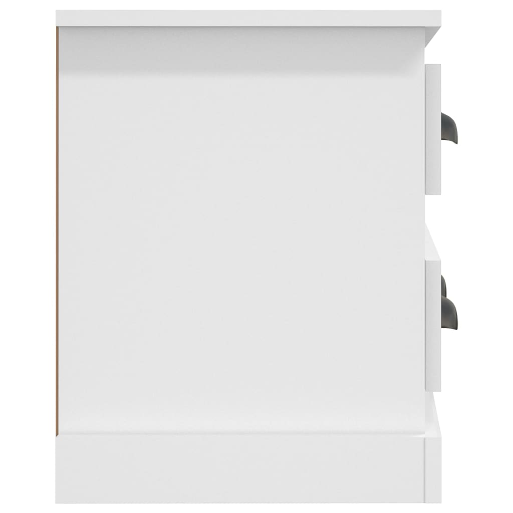 vidaXL Comodă TV, alb, 100x35,5x45 cm, lemn prelucrat vidaXL Comodă TV, alb, 100x35,5x45 cm, lemn prelucrat
