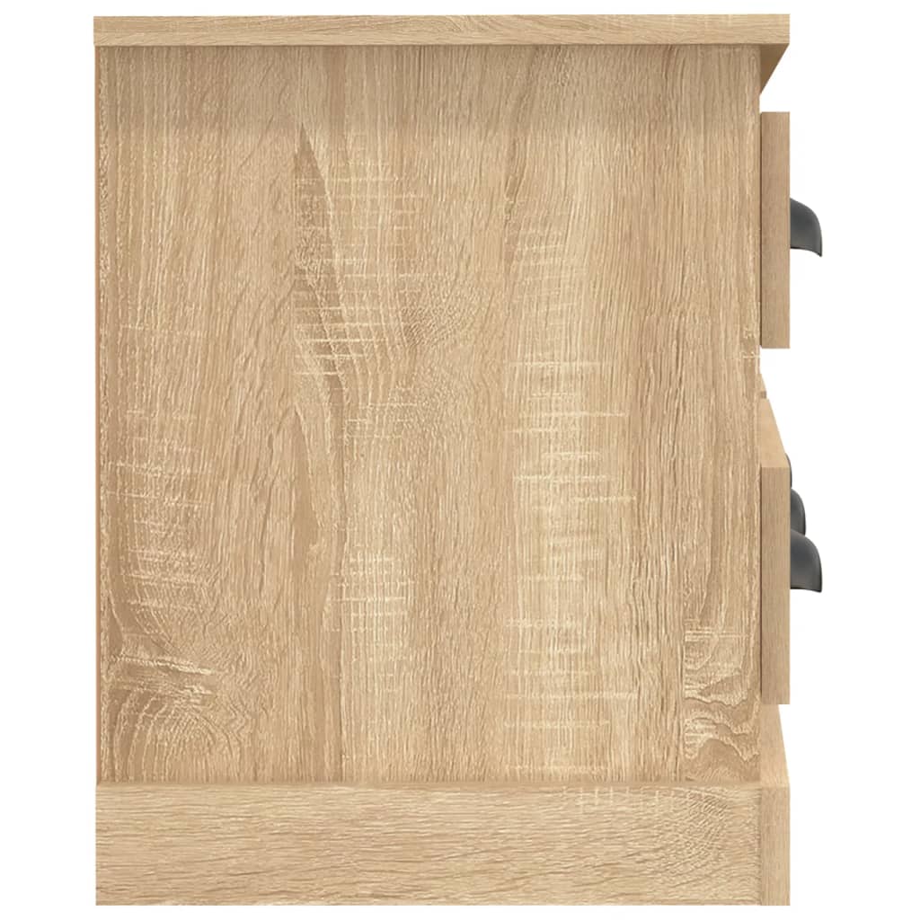 vidaXL Comodă TV, stejar sonoma, 100x35,5x45 cm, lemn prelucrat vidaXL Comodă TV, stejar sonoma, 100x35,5x45 cm, lemn prelucrat