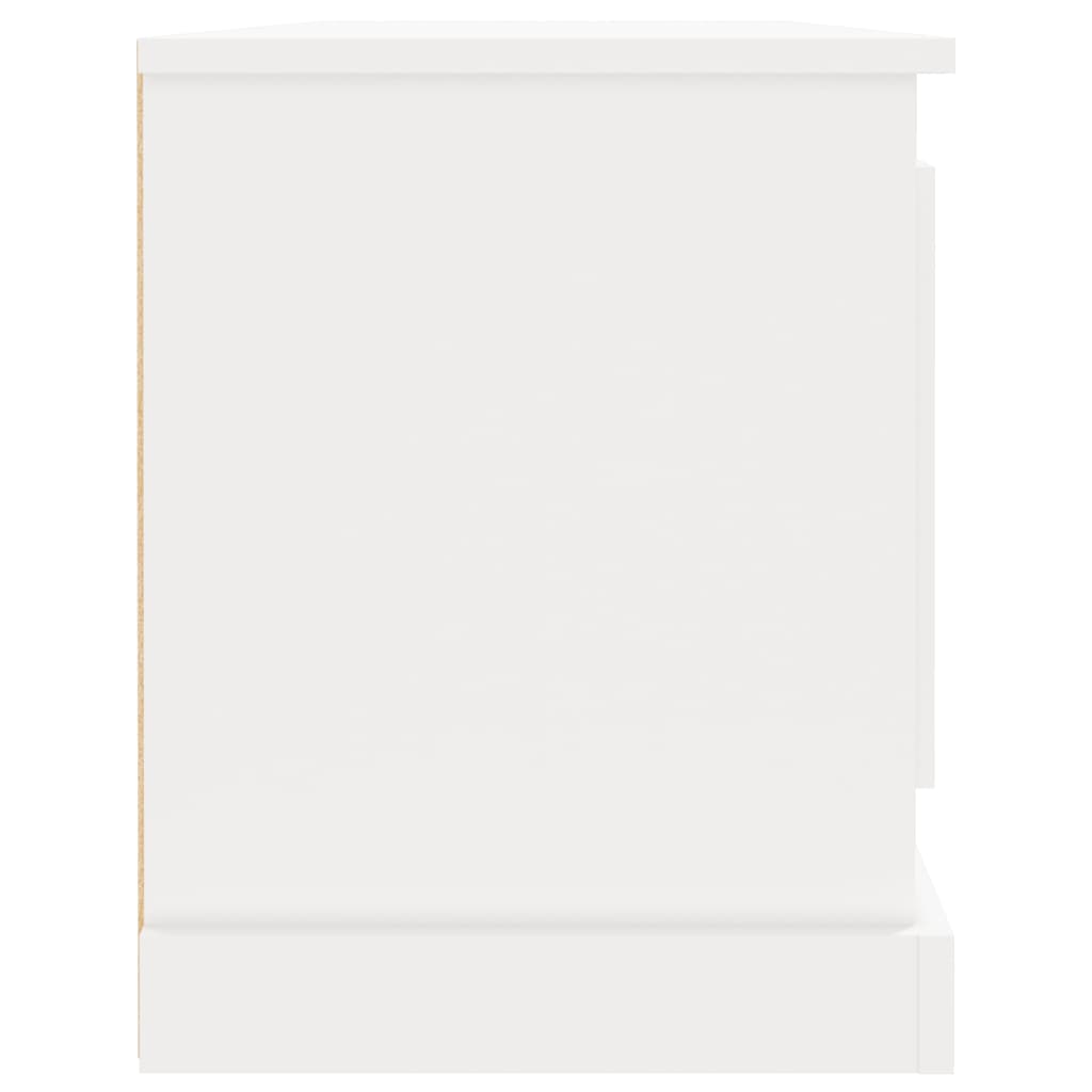 vidaXL Comodă TV, alb, 100x35,5x45 cm, lemn prelucrat vidaXL Comodă TV, alb, 100x35,5x45 cm, lemn prelucrat