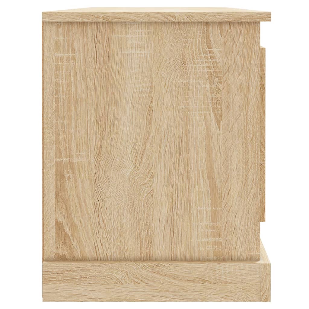 vidaXL Comodă TV, stejar sonoma, 100x35,5x45 cm, lemn prelucrat vidaXL Comodă TV, stejar sonoma, 100x35,5x45 cm, lemn prelucrat