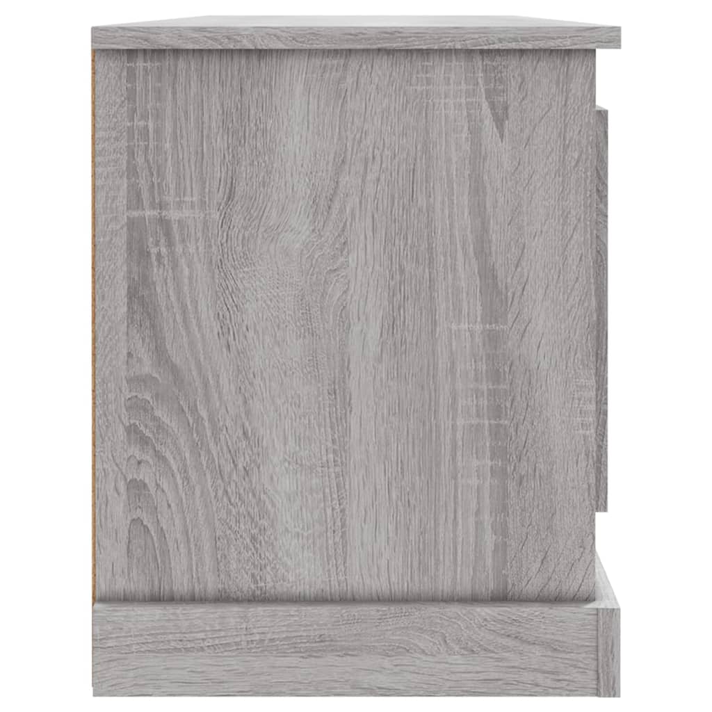 vidaXL Comodă TV, gri sonoma, 100x35,5x45 cm, lemn prelucrat vidaXL Comodă TV, gri sonoma, 100x35,5x45 cm, lemn prelucrat