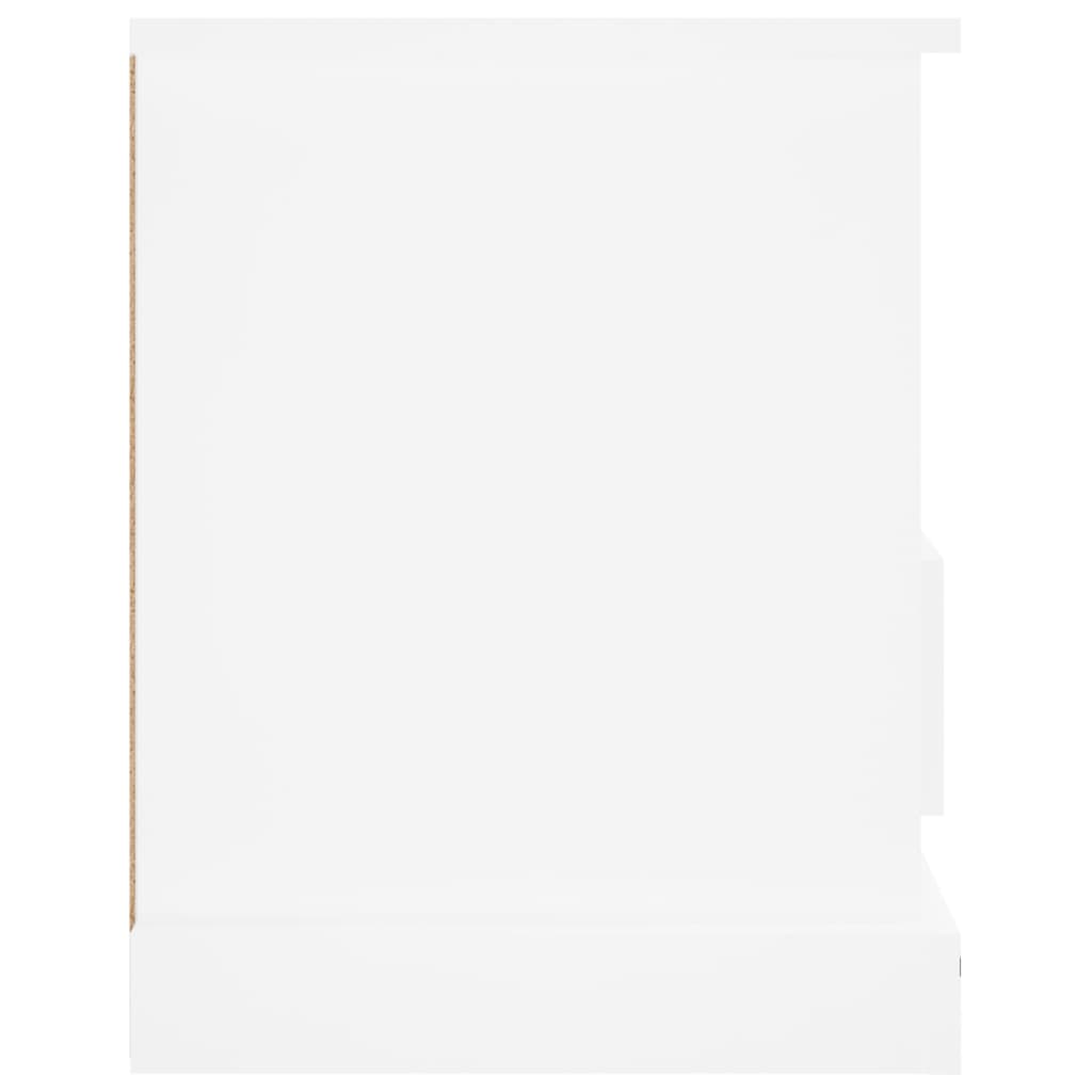 vidaXL Comodă TV, alb, 93x35,5x45 cm, lemn prelucrat vidaXL Comodă TV, alb, 93x35,5x45 cm, lemn prelucrat