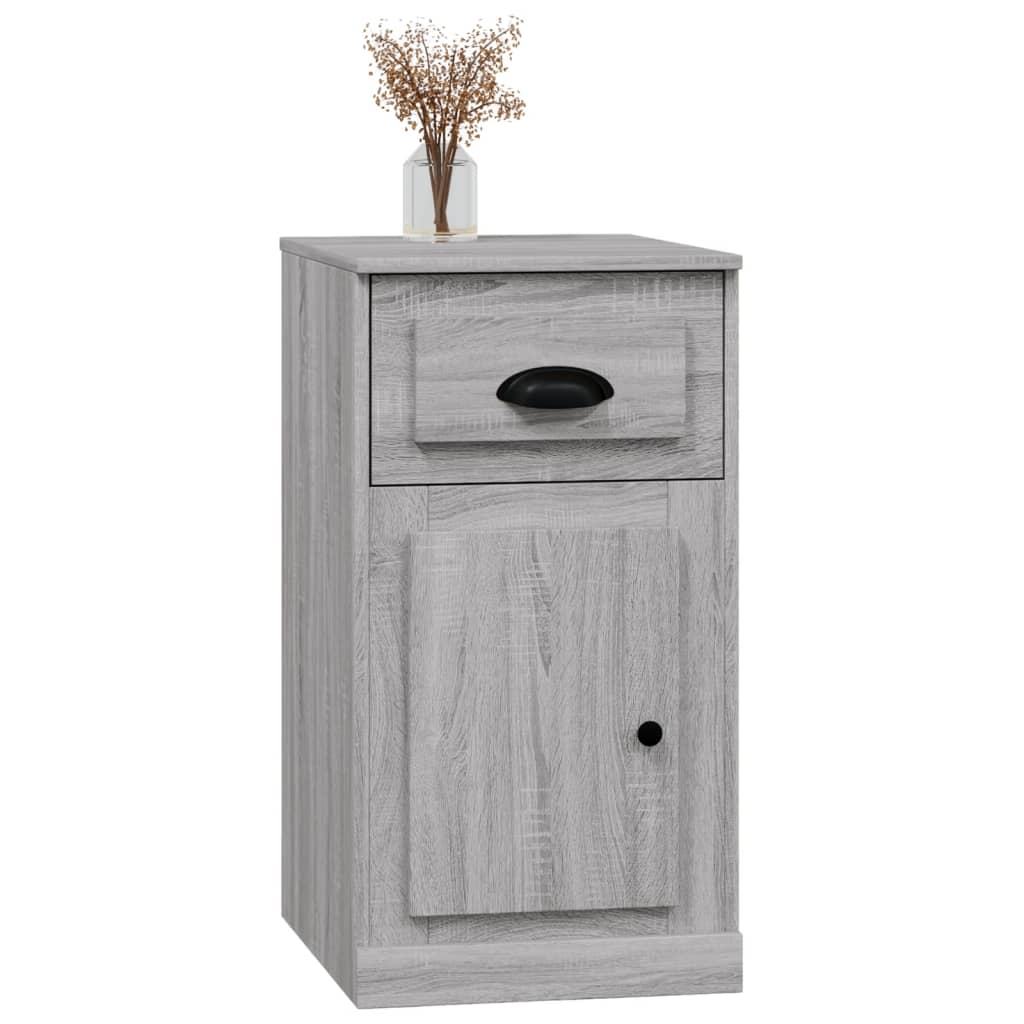 vidaXL Dulap lateral, sertar, gri sonoma, 40x50x75 cm, lemn prelucrat