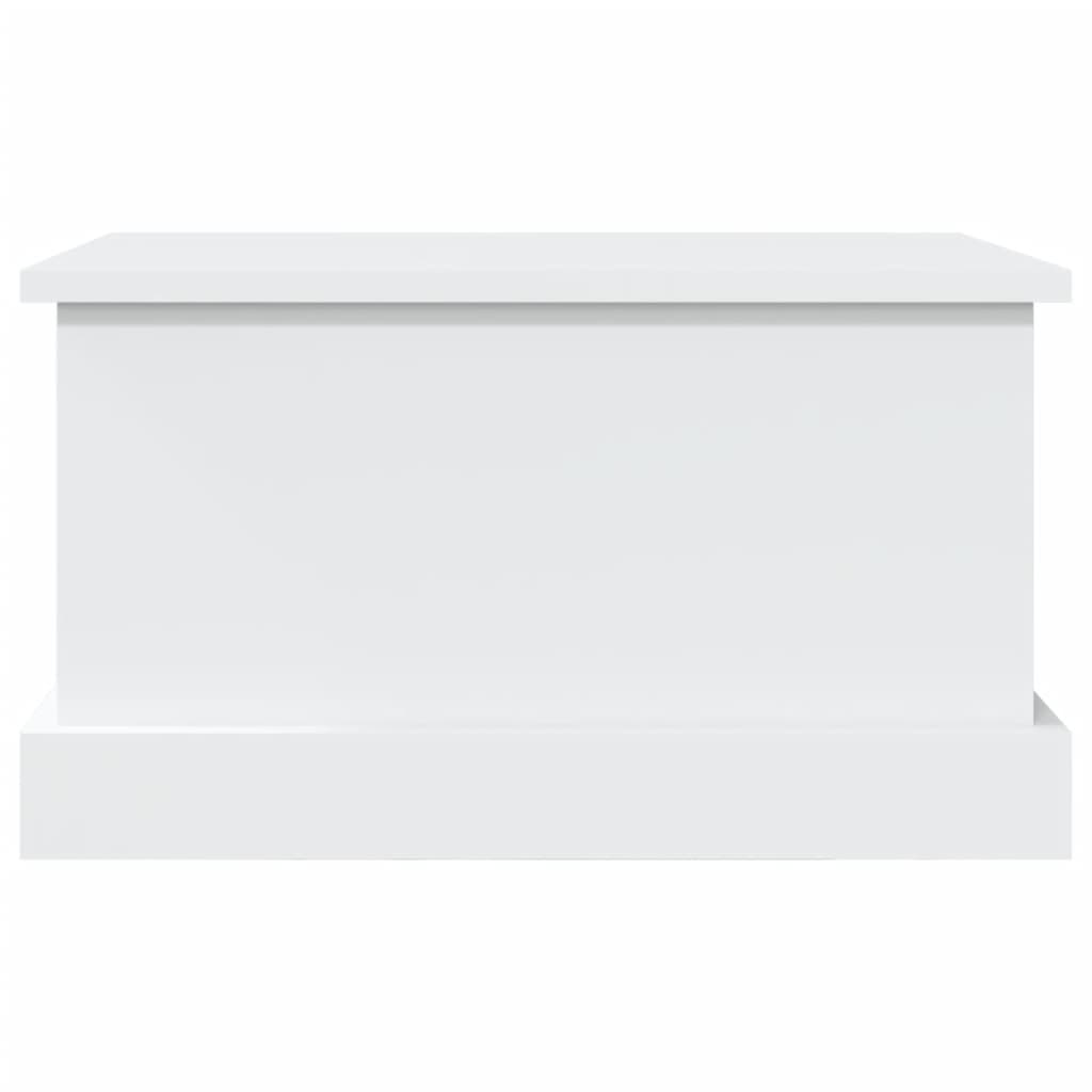vidaXL Raft de depozitare, alb, 50x30x28 cm, lemn prelucrat vidaXL Raft de depozitare, alb, 50x30x28 cm, lemn prelucrat
