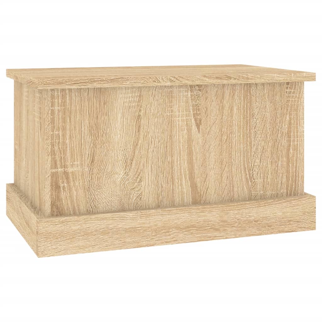 vidaXL Cutie de depozitare, stejar sonoma, 50x30x28 cm, lemn prelucrat vidaXL Cutie de depozitare, stejar sonoma, 50x30x28 cm, lemn prelucrat