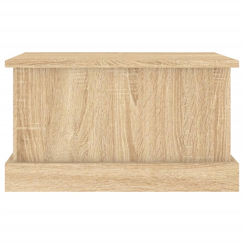vidaXL Cutie de depozitare, stejar sonoma, 50x30x28 cm, lemn prelucrat vidaXL Cutie de depozitare, stejar sonoma, 50x30x28 cm, lemn prelucrat
