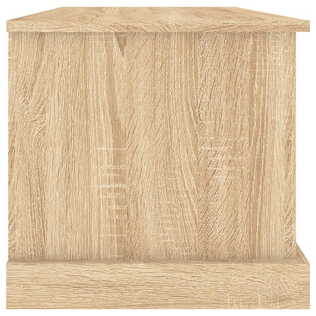 vidaXL Cutie de depozitare, stejar sonoma, 70x40x38 cm, lemn prelucrat vidaXL Cutie de depozitare, stejar sonoma, 70x40x38 cm, lemn prelucrat
