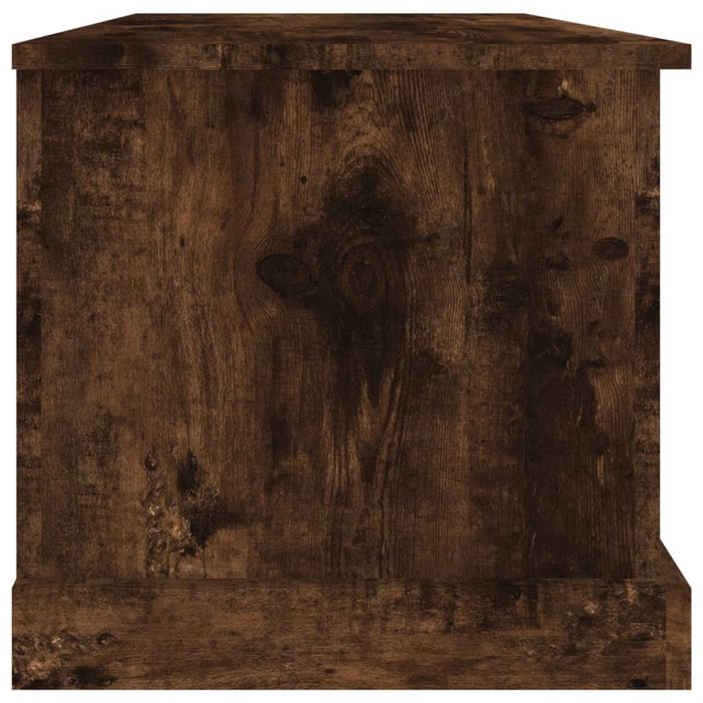 vidaXL Cutie de depozitare, stejar afumat, 70x40x38 cm, lemn prelucrat vidaXL Cutie de depozitare, stejar afumat, 70x40x38 cm, lemn prelucrat