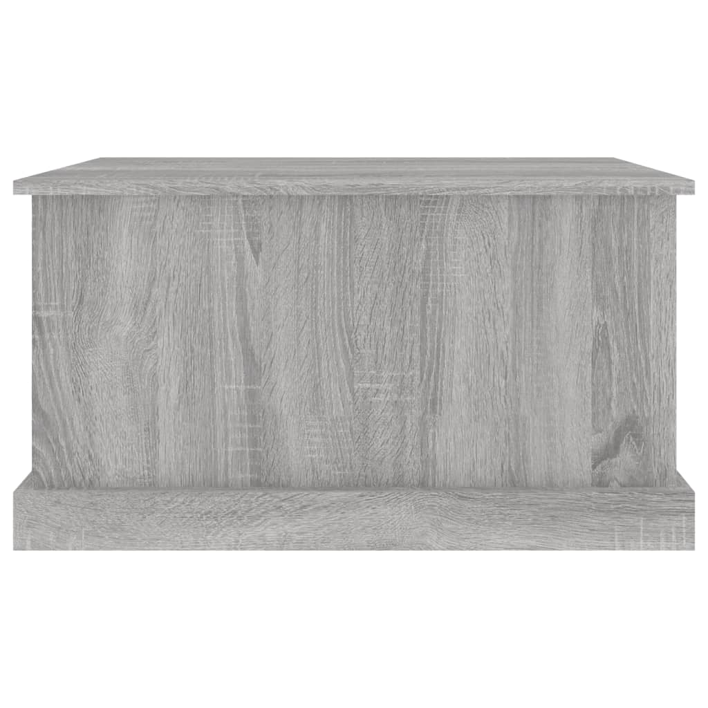 vidaXL Cutie de depozitare, gri sonoma, 70x40x38 cm, lemn prelucrat vidaXL Cutie de depozitare, gri sonoma, 70x40x38 cm, lemn prelucrat