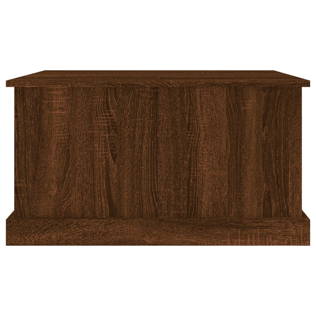 vidaXL Cutie de depozitare, stejar maro, 70x40x38 cm, lemn prelucrat vidaXL Cutie de depozitare, stejar maro, 70x40x38 cm, lemn prelucrat