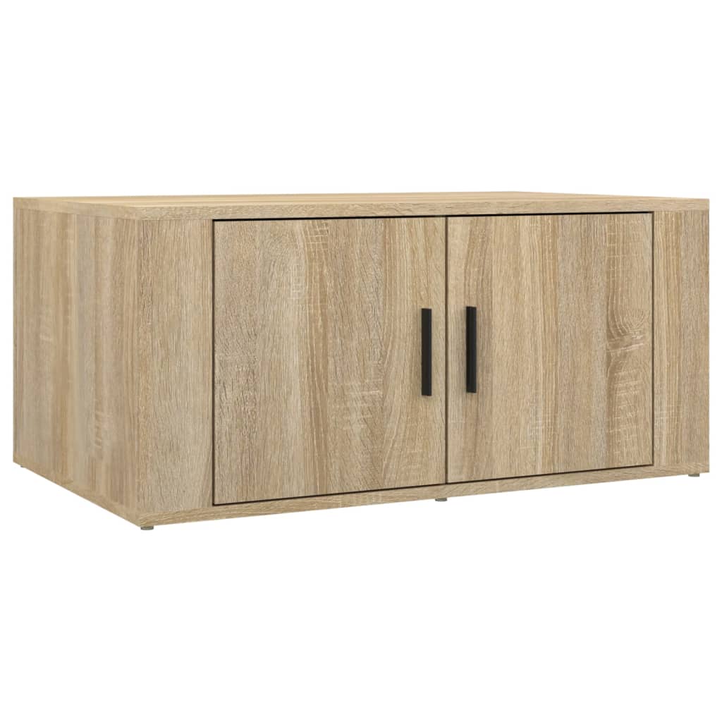 vidaXL Măsuță de cafea, stejar sonoma, 80x50x36 cm, lemn compozit vidaXL Măsuță de cafea, stejar sonoma, 80x50x36 cm, lemn compozit