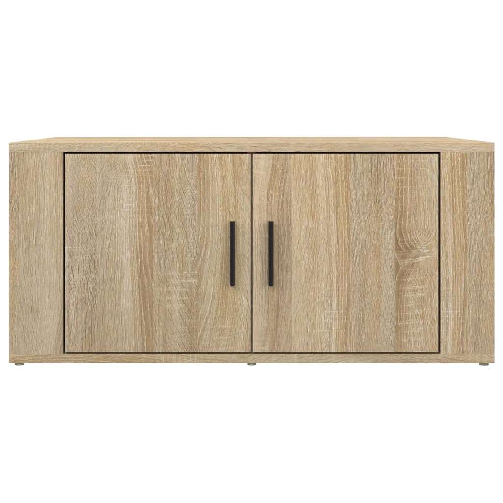 vidaXL Măsuță de cafea, stejar sonoma, 80x50x36 cm, lemn compozit vidaXL Măsuță de cafea, stejar sonoma, 80x50x36 cm, lemn compozit