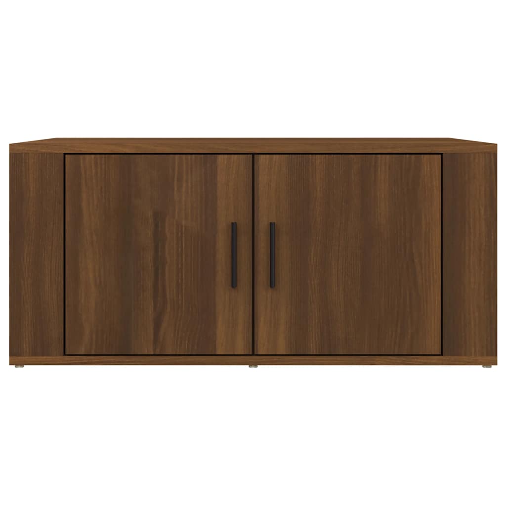 vidaXL Măsuță de cafea, stejar maro, 80x50x36 cm, lemn compozit vidaXL Măsuță de cafea, stejar maro, 80x50x36 cm, lemn compozit