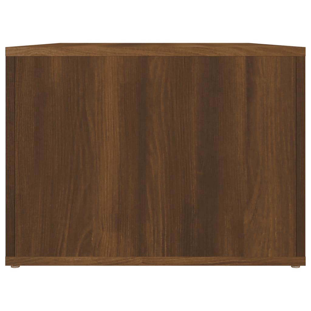 vidaXL Măsuță de cafea, stejar maro, 80x50x36 cm, lemn compozit vidaXL Măsuță de cafea, stejar maro, 80x50x36 cm, lemn compozit