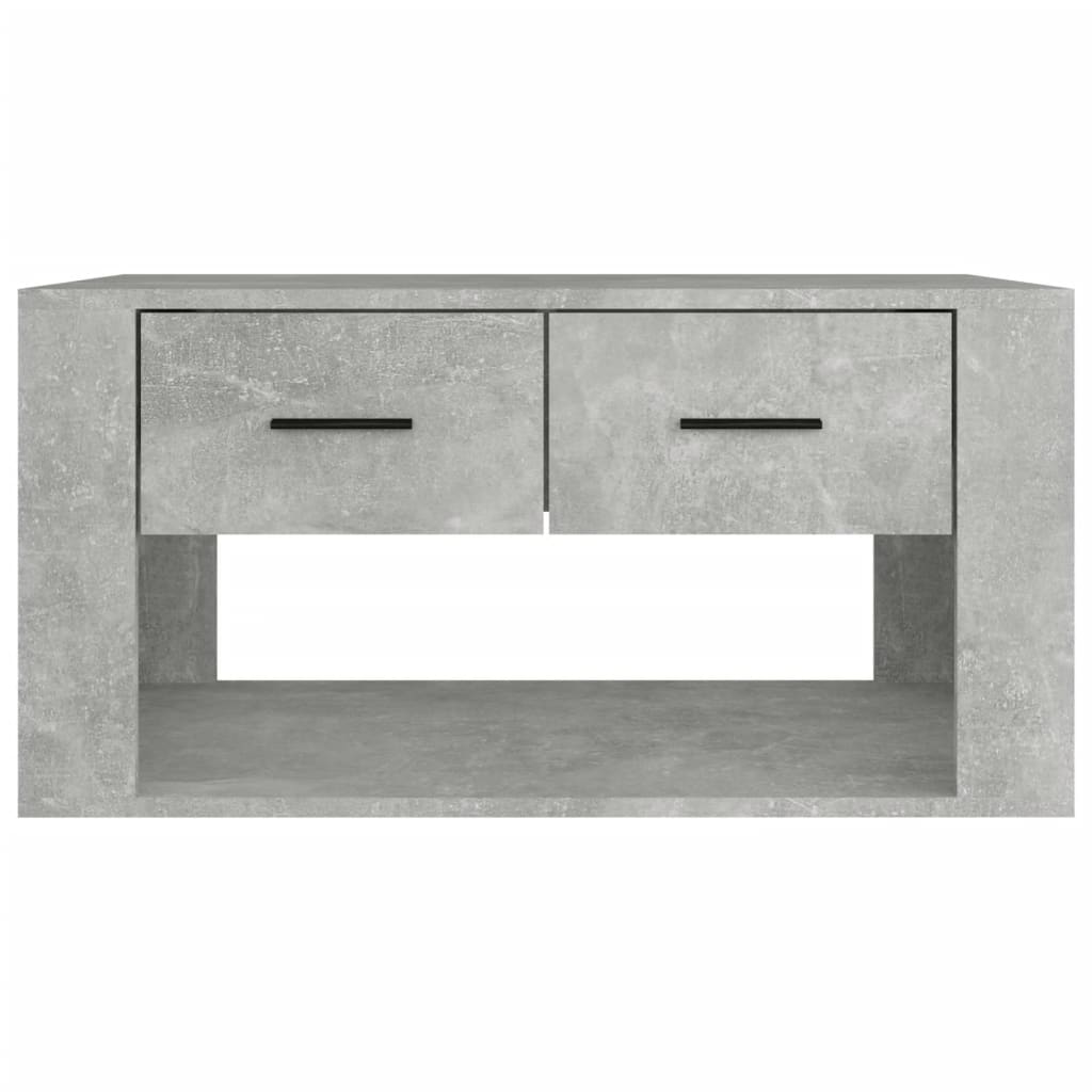 vidaXL Măsuță de cafea, gri beton, 80x50x40 cm, lemn compozit vidaXL Măsuță de cafea, gri beton, 80x50x40 cm, lemn compozit