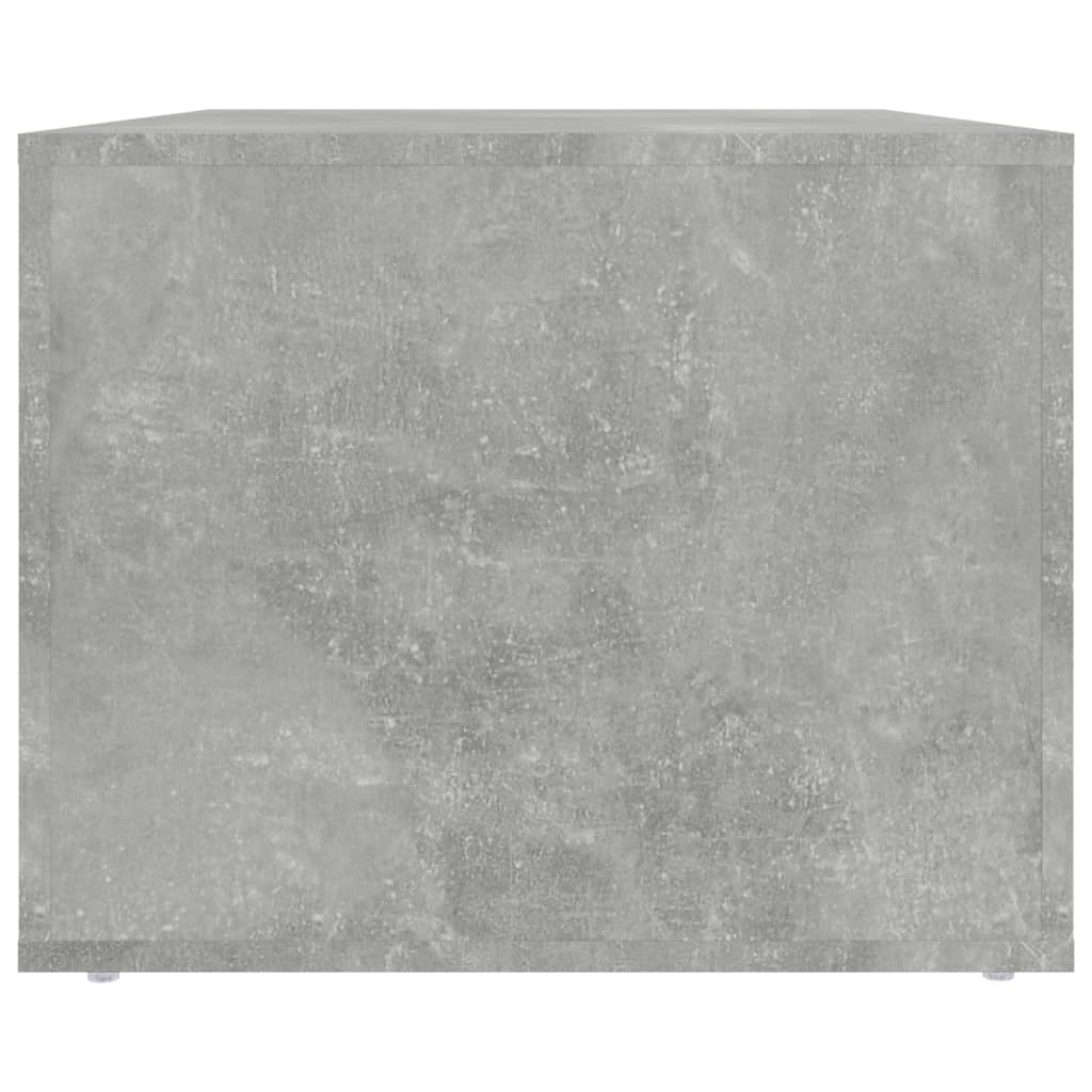 vidaXL Măsuță de cafea, gri beton, 80x50x40 cm, lemn compozit vidaXL Măsuță de cafea, gri beton, 80x50x40 cm, lemn compozit