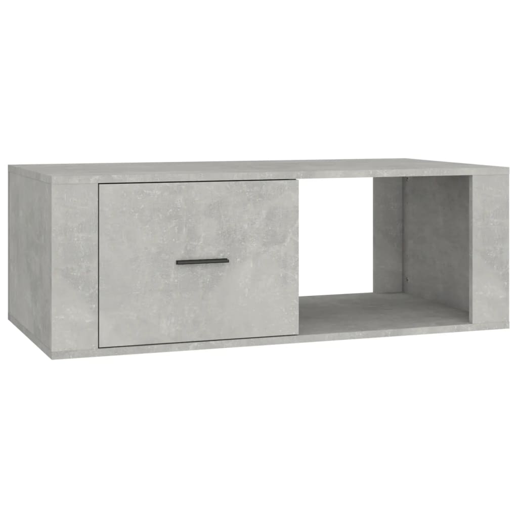 vidaXL Măsuță de cafea, gri beton, 100x50,5x35 cm, lemn compozit vidaXL Măsuță de cafea, gri beton, 100x50,5x35 cm, lemn compozit