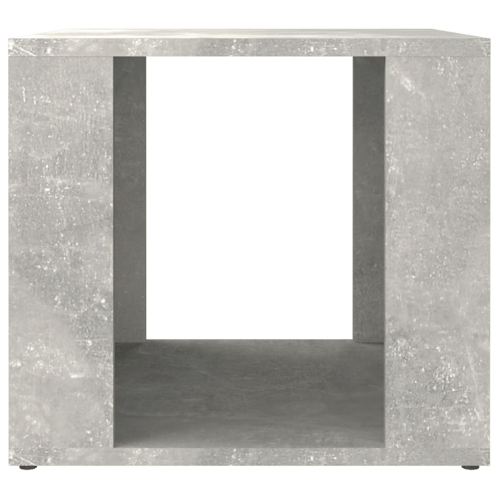 vidaXL Noptieră, gri beton, 41x40x36 cm, lemn compozit