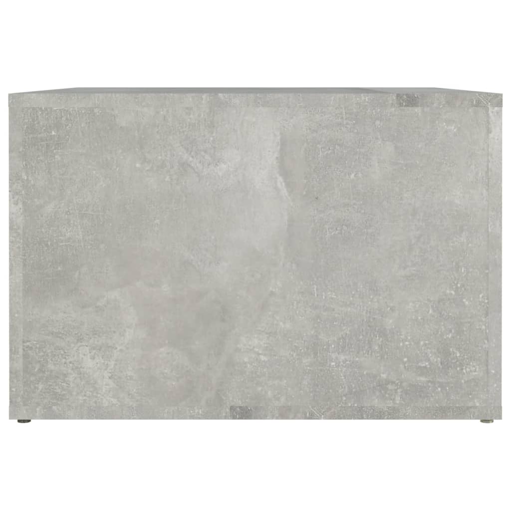vidaXL Noptieră, gri beton, 57x55x36 cm, lemn compozit