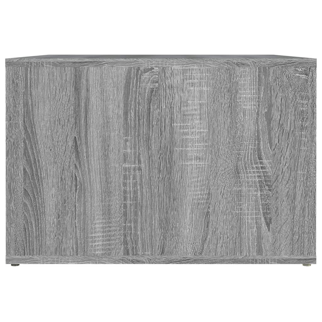 vidaXL Noptieră, gri sonoma, 57x55x36 cm, lemn compozit